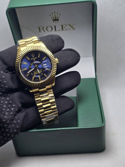 Rolex Men Sky dweller
*Fake - Automatic movement*
*Battery*
65 dhs❣️

Zain29
♥️♥️♥️