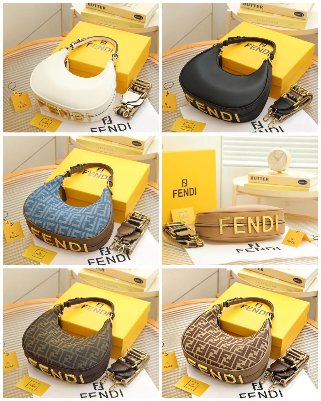 FENDI
BEST QUALITY

 WITH BOX’S 
🎁🎁🎁

110 dhs✅
SIZE 24 CM

Zain290
♥️♥️♥️