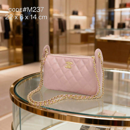 CHANEL ᴄʟᴜᴛᴄʜ ᴄʜᴀɪɴ
sʜᴏᴜʟᴅᴇʀ ᴄʀᴏss ʙᴏᴅʏ ʙᴀɢ
ǫᴜɪʟᴛᴇᴅ ᴄᴀᴠɪᴀʀ ʟᴇᴀᴛʜᴇʀ
ɢᴏʟᴅ ʜᴀʀᴅᴡᴀʀᴇ
sɪᴢᴇ : 22 cm

70 dhs✅

Zain31
♥️♥️♥️