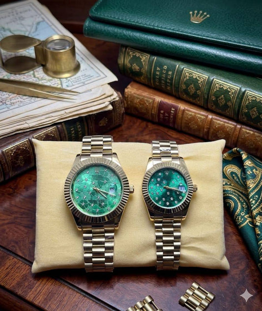 Rolex couple Set👫*
*Battery*
110 dhs💛

Zain29
♥️♥️♥️
