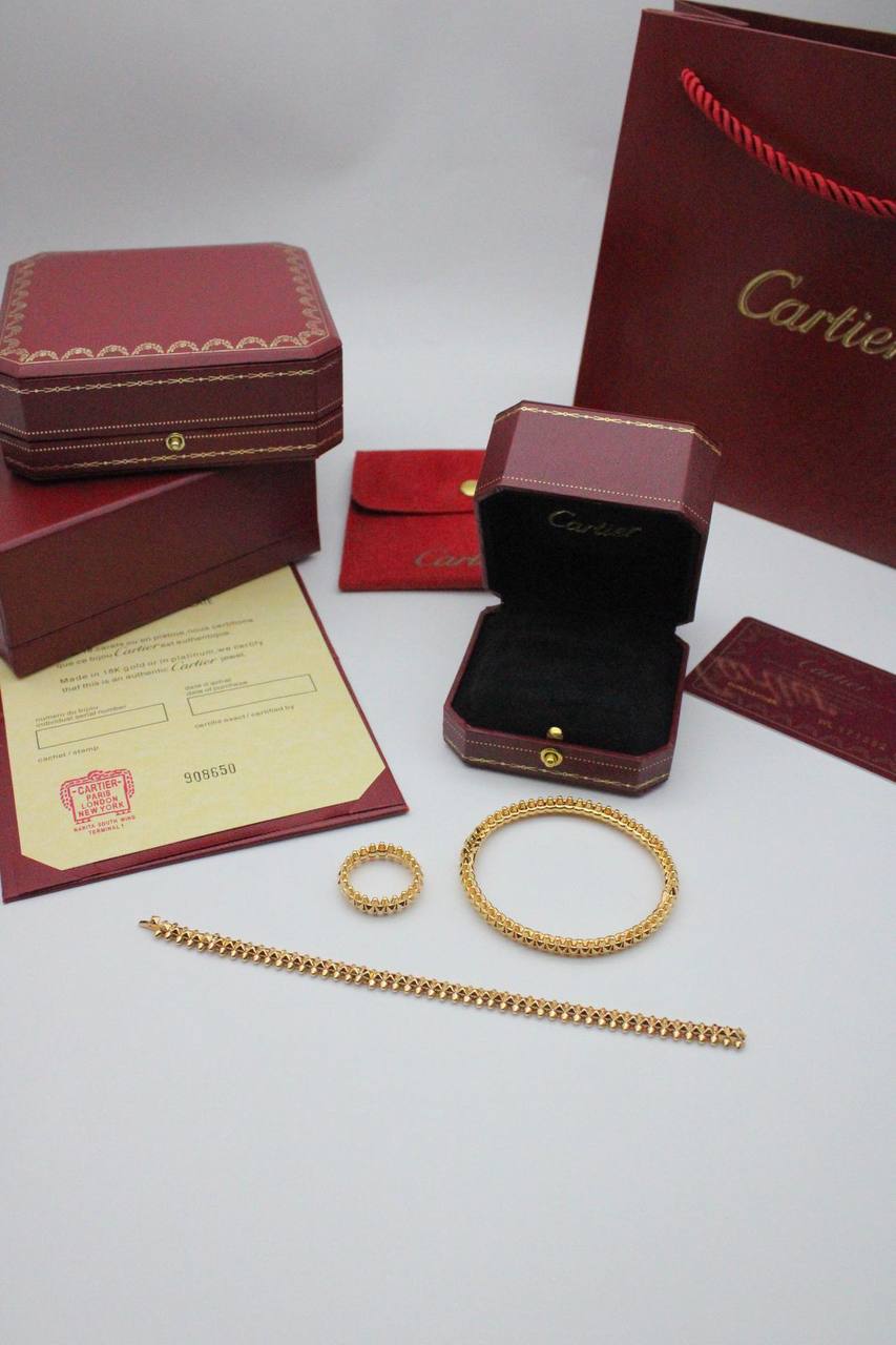 Cartier master 

120 dhs bangle
120 dhs bracelet 
55 dhs  ring

Zain122
♥️♥️♥️