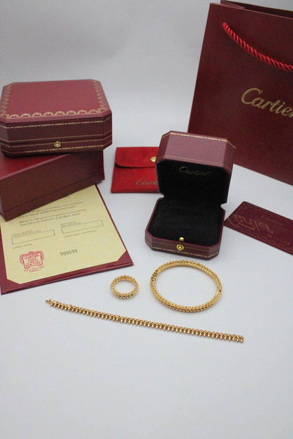 Cartier master 

120 dhs bangle
120 dhs bracelet 
55 dhs  ring

Zain122
♥️♥️♥️