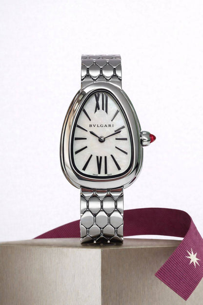Bvlgari watch for ladies good quality with out stone 
260 dhs❣️

Zain59
♥️♥️♥️