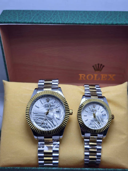 Rolex couple Set
*Battery*
110 dhs🇦🇪

Zain29
♥️♥️♥️