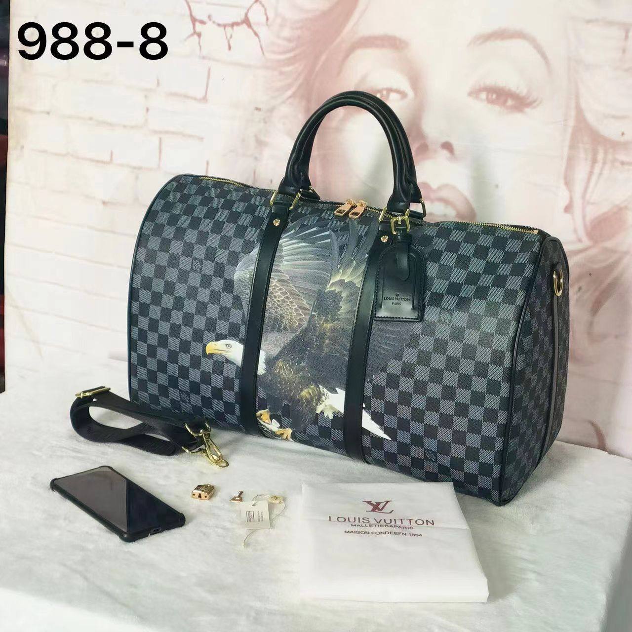 LV 
Travel Bags
140 dhs✅ Glossy
130 dhs✅ Normal

Zain137
♥️♥️♥️