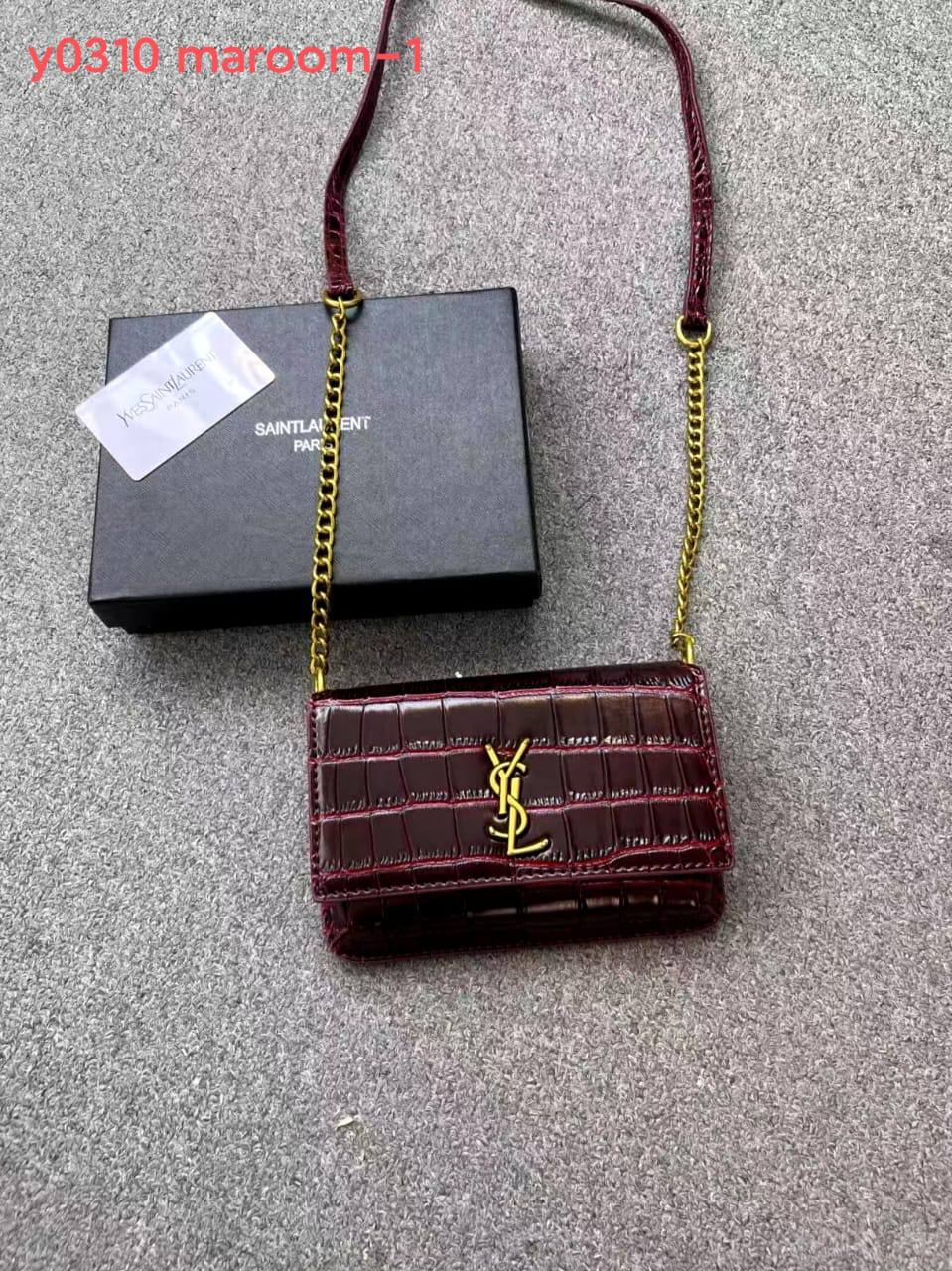 YSL
80 dhs🪙🖤
high quality 
With box  
♥️♥️♥️

20cm

Zain26
🌸🌸🌸