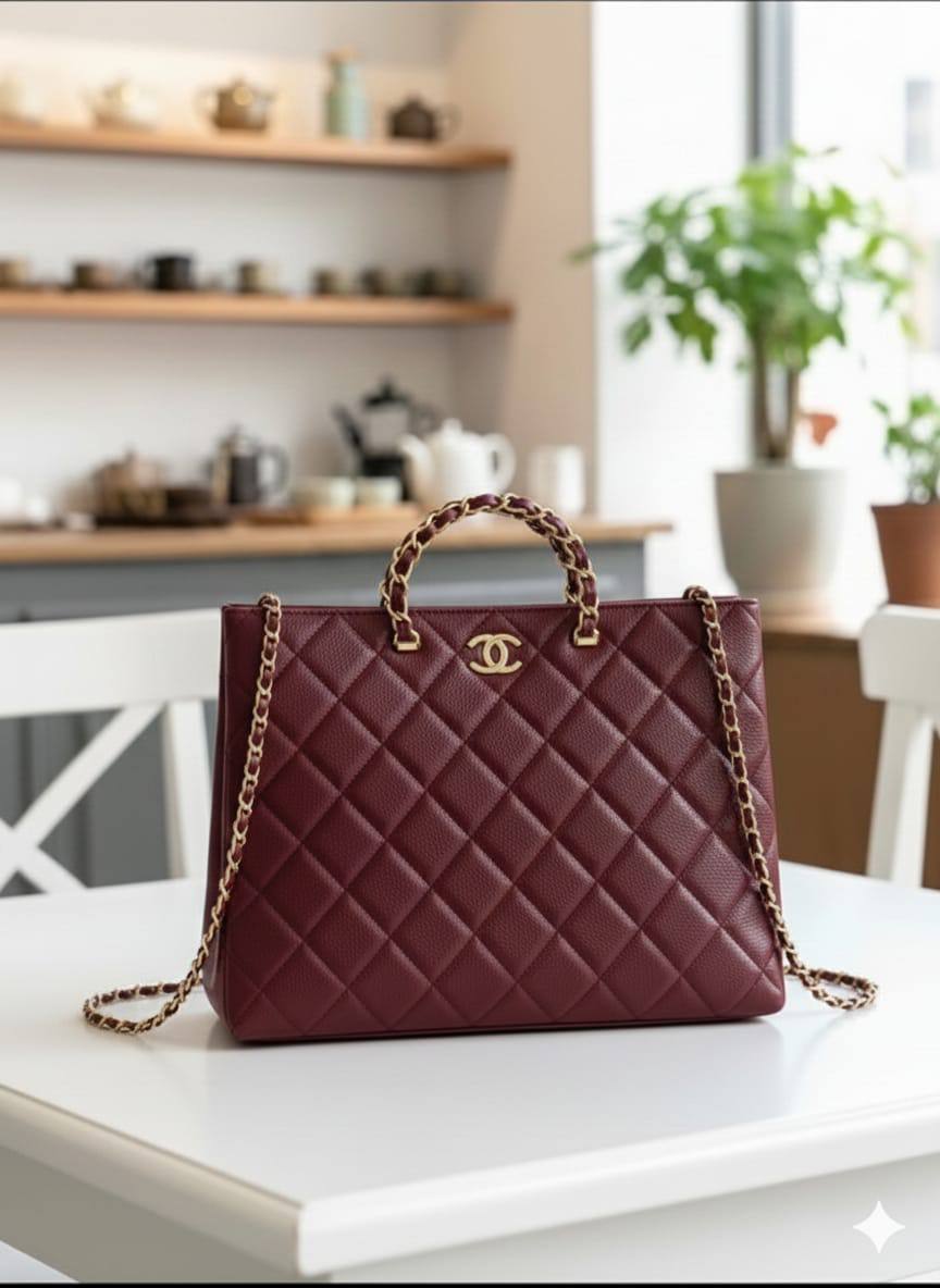 CHANEL 2024s
sʜᴏᴘᴘɪɴɢ ᴄᴏᴄᴏ ᴍᴇᴛᴀʟ ʜᴀɴᴅʟᴇ
CAVIAR LEATHER ᴍᴀᴛᴇʀɪᴀʟ
ᴡɪᴛʜ ᴄʜᴀɪɴ ʟᴇᴀᴛʜᴇʀ sᴛʀᴀᴘ
sɪᴢᴇ : 36 cm

110 dhs🪙🌺

Zain31
♥️♥️♥️