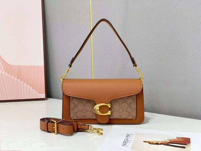 COACH Tabby 25
Gold Hardware
With 2 sizes strap
Gamosa inside
In signature canvass
Size : 25 cm
With BOX

110 dhs✅

Zain239
♥️♥️♥️