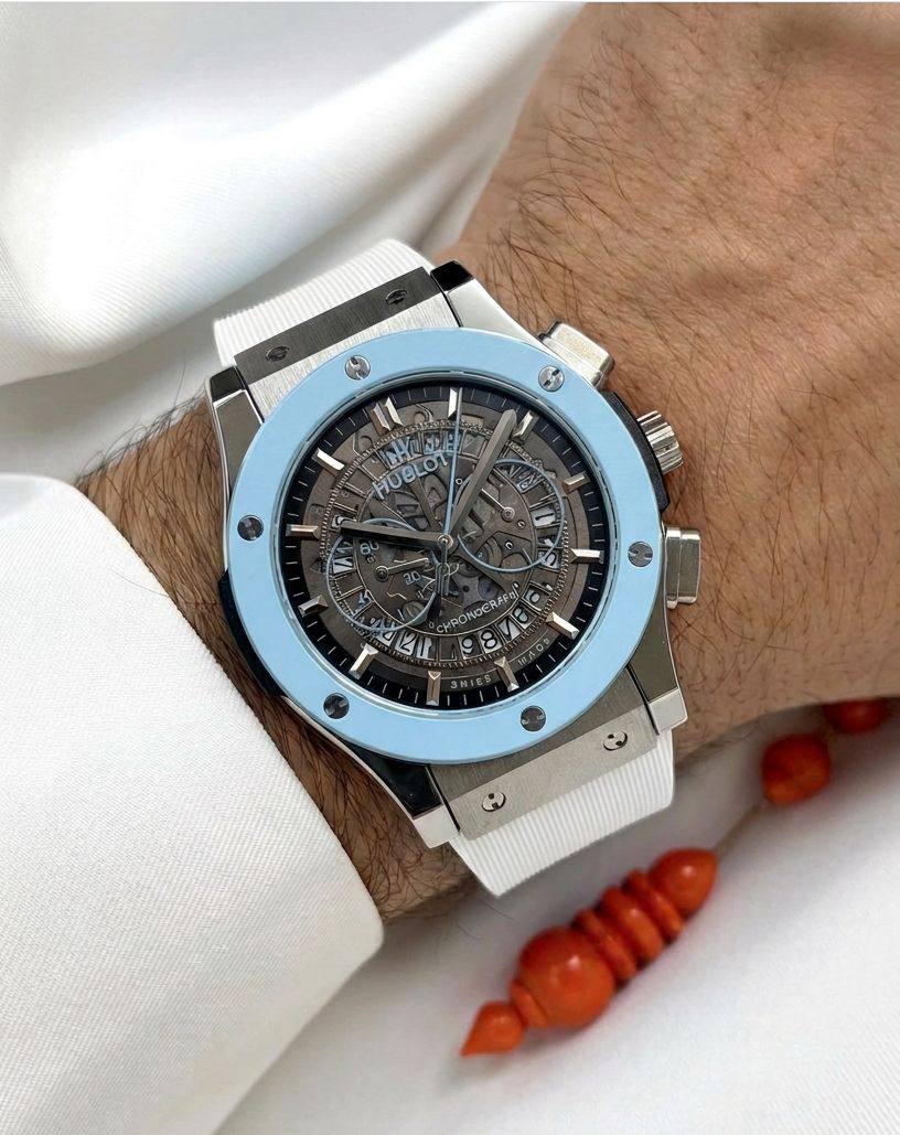 Hublot 
watch for men good quality 
180 dhs✅

Zain59
♥️♥️♥️