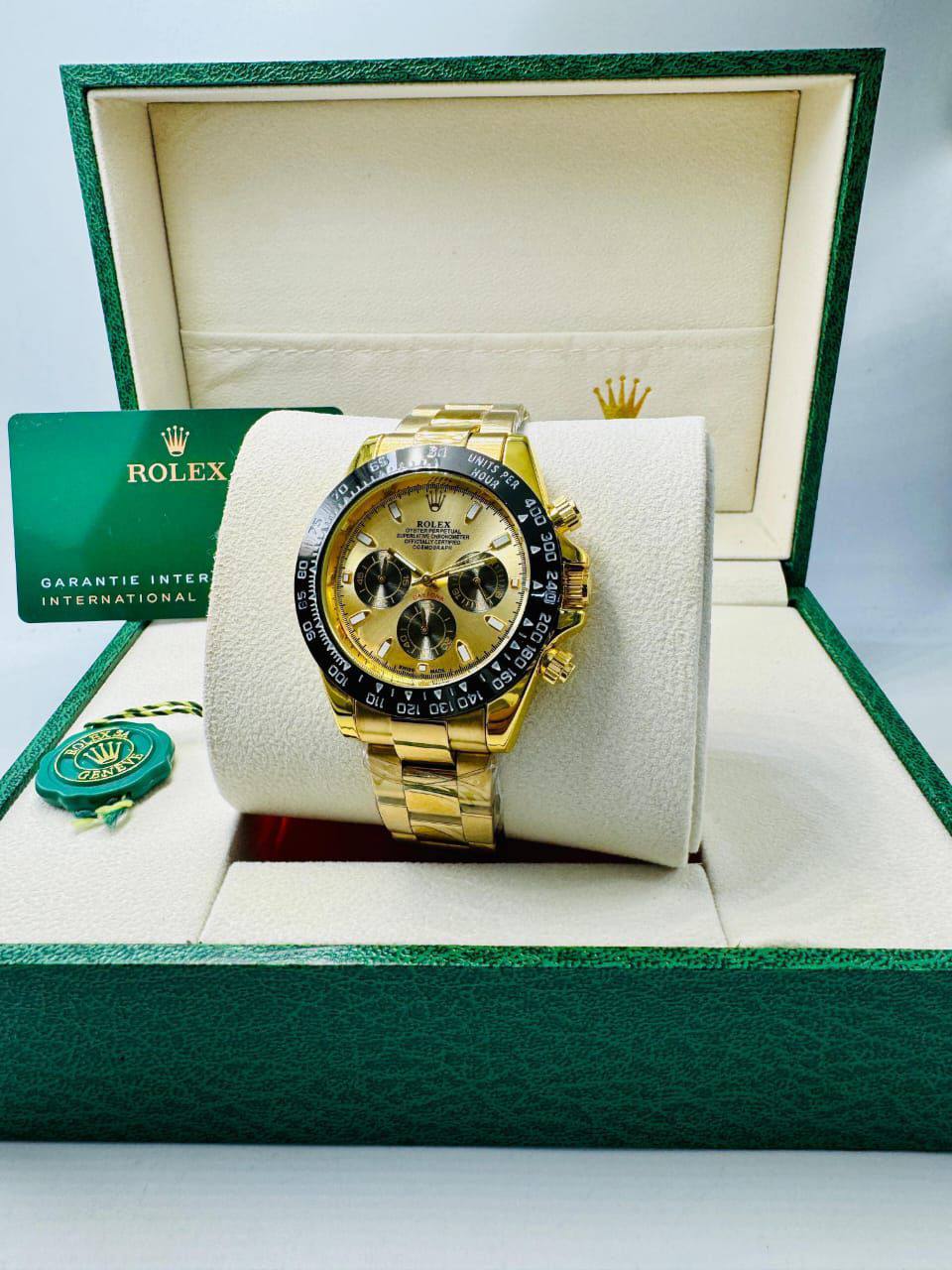 Rolex Men
 offer price
70 dhs🪙🌨️
*Chronograph working*

Zain08
♥️♥️♥️