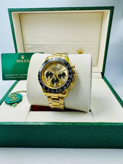 Rolex Men
 offer price
70 dhs🪙🌨️
*Chronograph working*

Zain08
♥️♥️♥️