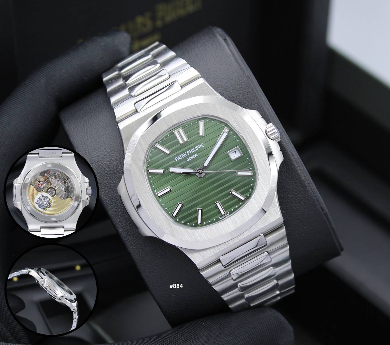 PATEK PHILIPPE MEN AUTOMATIC ULTRA SLIM SIZE 41MM

480 dhs✅

Zain58
♥️♥️♥️