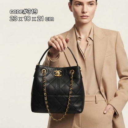 Chanel ʙᴜᴄᴋᴇᴛ ʙᴀɢ
ᴛᴡᴏ-ᴛᴏɴᴇ sʜᴏᴜʟᴅᴇʀ ʙᴀɢ
sᴜᴇᴅᴇ & ǫᴜɪʟᴛᴇᴅ ʟᴀᴍʙsᴋɪɴ
ɢᴏʟᴅ ʜᴀʀᴅᴡᴀʀᴇ
ɪɴ ᴛᴡɪsᴛ ʟᴏᴄᴋ ʟᴏɢᴏ
sɪᴢᴇ : 23 cm

90 dhs🇦🇪🇦🇪

Zain31
♥️♥️♥️