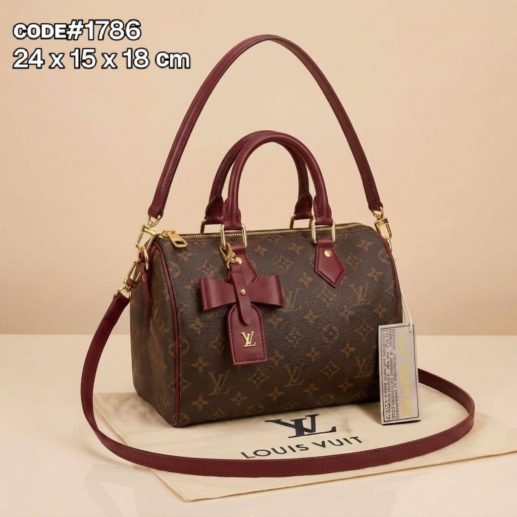 LV
sᴘᴇᴇᴅʏ ᴍᴏɴᴏɢʀᴀᴍ
ᴅɪsᴛɪɴᴄᴛɪᴠᴇ ᴅᴇᴄᴏʀᴀᴛɪᴠᴇ
ʙᴏᴡ ᴄʜᴀʀᴍ ᴀᴛᴛᴀᴄʜᴇᴅ
ᴡɪᴛʜ ʟᴏɴɢ & sʜᴏʀᴛ sᴛʀᴀᴘ
ɢᴏʟᴅ ʜᴀʀᴅᴡᴀʀᴇ
sɪᴢᴇ : 24 cm

75 dhs🇦🇪🇦🇪

Zain31
♥️♥️♥️