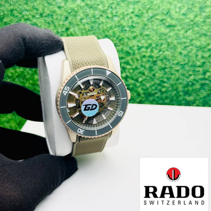 Rado Captain Cook
*Men Automatic*
*Good quality*
280 dhs✅

Zain29
♥️♥️♥️