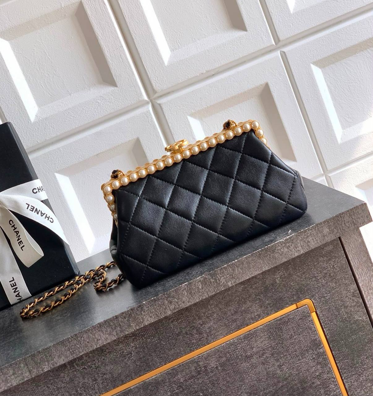 CHANEL 

COPY ONE 

NEW RESTOCK 

WITH BOX 

120 DHS…🇦🇪🇦🇪
Zain295
♥️♥️♥️