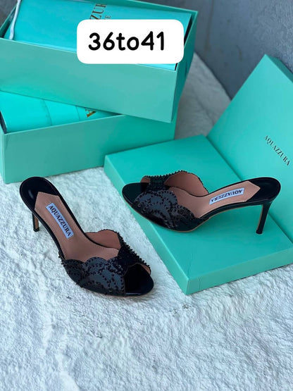 Aquazzura
 𝟗𝐂𝐌
💯high quality
130 dhs✅

Zain86
♥️♥️♥️