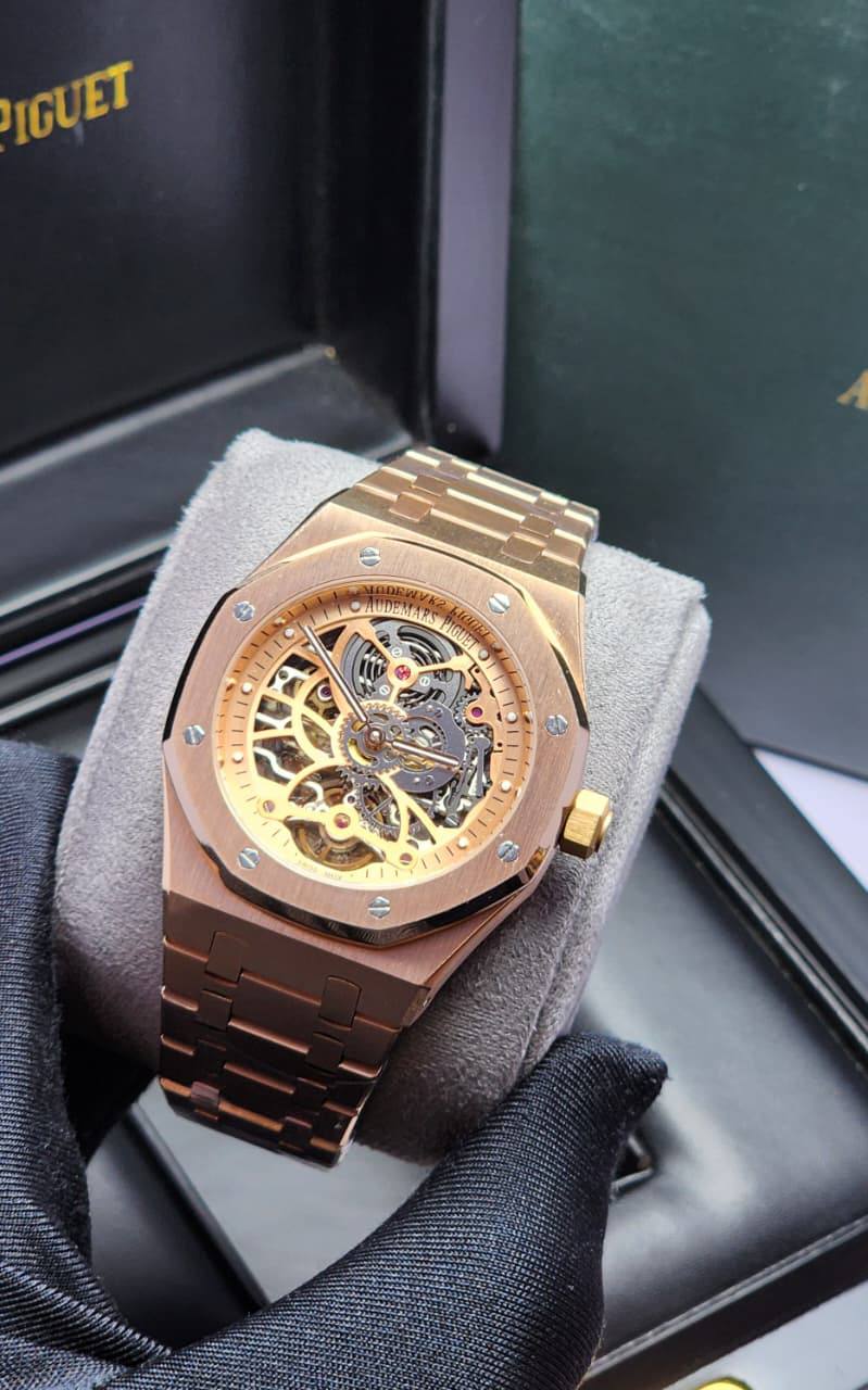 Ap 
watch for men good quality automatic 
400 dhs❤️

Zain59
♥️♥️♥️