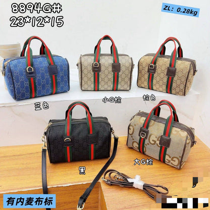GUCCI ʜᴀɴᴅʙᴀɢ GG
ᴄᴀɴᴠᴀs ᴀɴᴅ ʟᴇᴀᴛʜᴇʀ ᴍᴀᴛᴇʀɪᴀʟ
ᴡɪᴛʜ ʟᴏɴɢ ʙᴇʟᴛ sᴛʀᴀᴘ
sɪᴢᴇ : 23 cm

75 dhs💚

Zain31
♥️♥️♥️