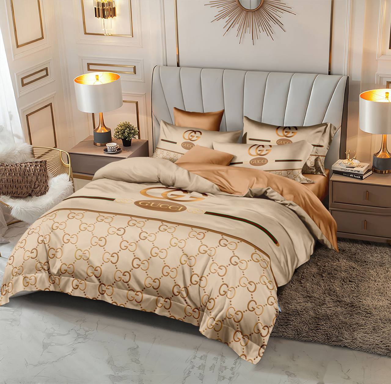 Master 🇫🇷🇫🇷🇫🇷
Give you best life 💥💥
Bedsheets set 
King size cover 6pcs set 
1 duvet cover 
1 fitted sheets 
4 pillowcases 
6pcs set
With paper bag 💼 
120 dhs🪙🖤

Zain99
♥️♥️♥️