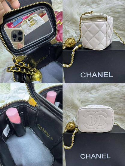 🌷 Chanel mini
1⃣️ First quality +🎁
Size :10 * 8 cm
80 dhs❤️
with box 🎁

Zain115
♥️♥️♥️