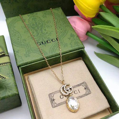 Gucci ❤️‍🔥*
Necklace 💥
Master quality 💯
With normal boxes 🗃️ 
50 dhs✅
With master box 📦 
65 dhs✅

Zain216
♥️♥️♥️