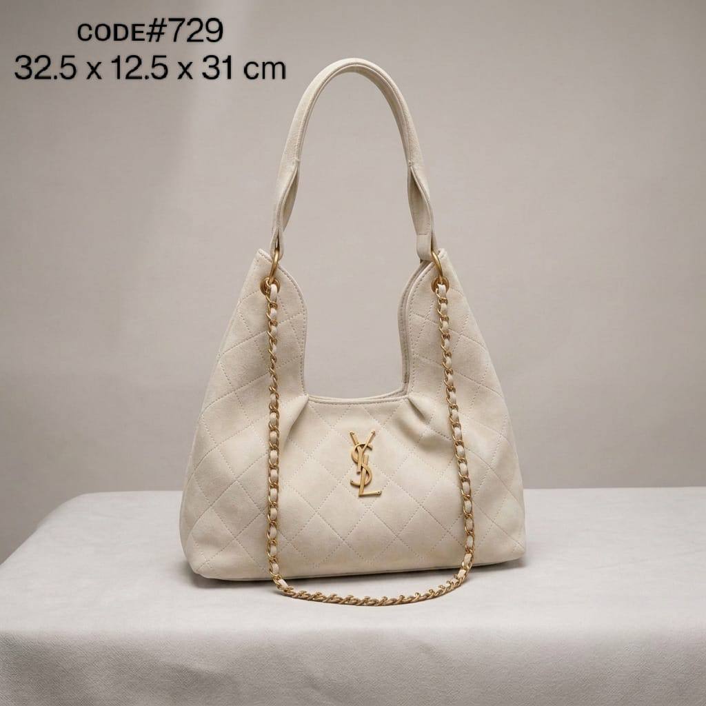 YSL SAINT LAURENT ʜᴏʙᴏ ʙᴀɢ
ᴄʜᴀᴍᴏɪs ʟᴇᴀᴛʜᴇʀ ᴍᴀᴛᴇʀɪᴀʟ
ᴡɪᴛʜ  ʙᴇʟᴛ sᴛʀᴀᴘ
ɢᴏʟᴅ ʜᴀʀᴅᴡᴀʀᴇ
sɪᴢᴇ 32.5 ᴄm

75 dhs💓

Zain31
♥️♥️♥️