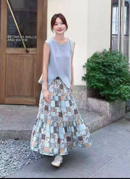 Summer beautiful dress set
Size M  XL
130 dhs✅

Zain17
♥️♥️♥️