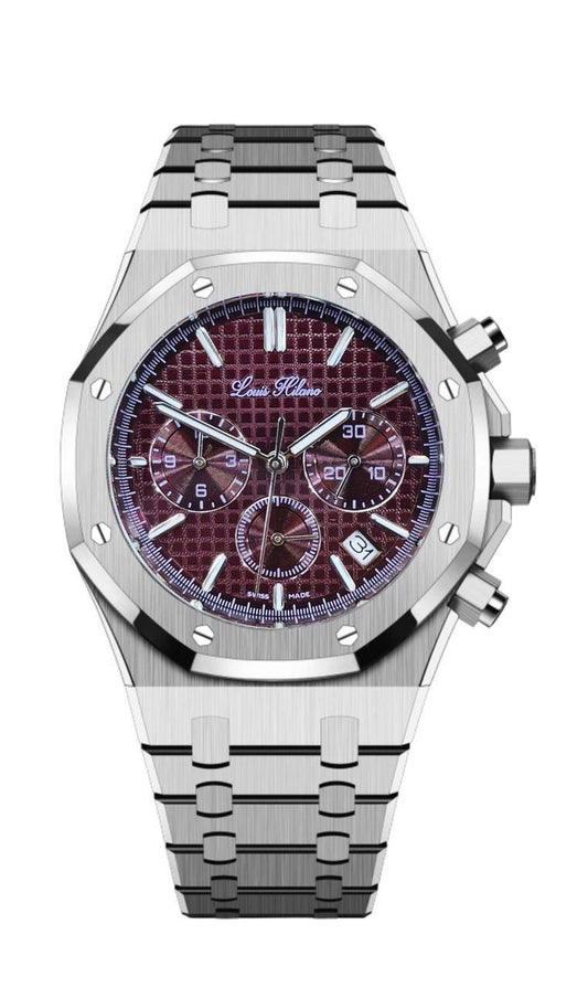 Louis Hilano 
watch for men good quality 
260 dhs❣️

Zain59
♥️♥️♥️