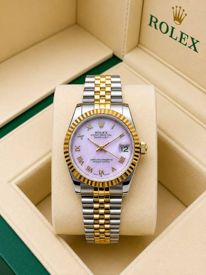 Rolex watch for ladies good quality
 230 dhs✅
 (size 31mm)

Zain59
♥️♥️♥️
