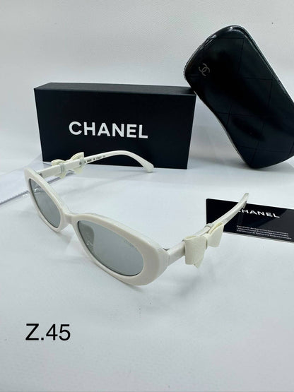 CHANEL
Sunglasses 💥
Copy 1️⃣ 
good quality 💯
With original boxes  🗃️ 
60 dhs✅

Zain216
♥️♥️♥️
