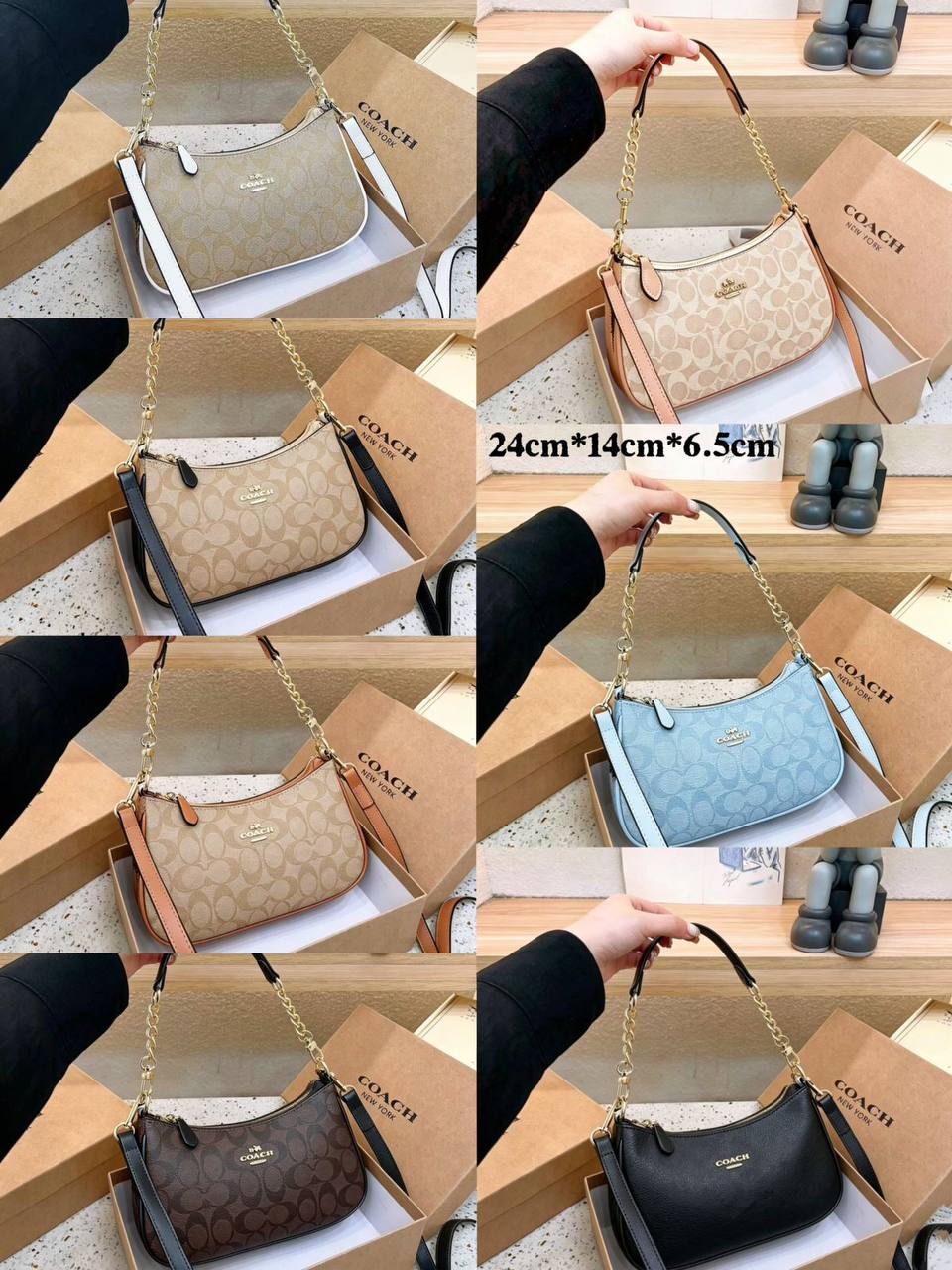 COACH 
 GOOD QUALITY 
WITH BOX
🎁🎁🎁

95 dhs✅

Zain39
♥️♥️♥️