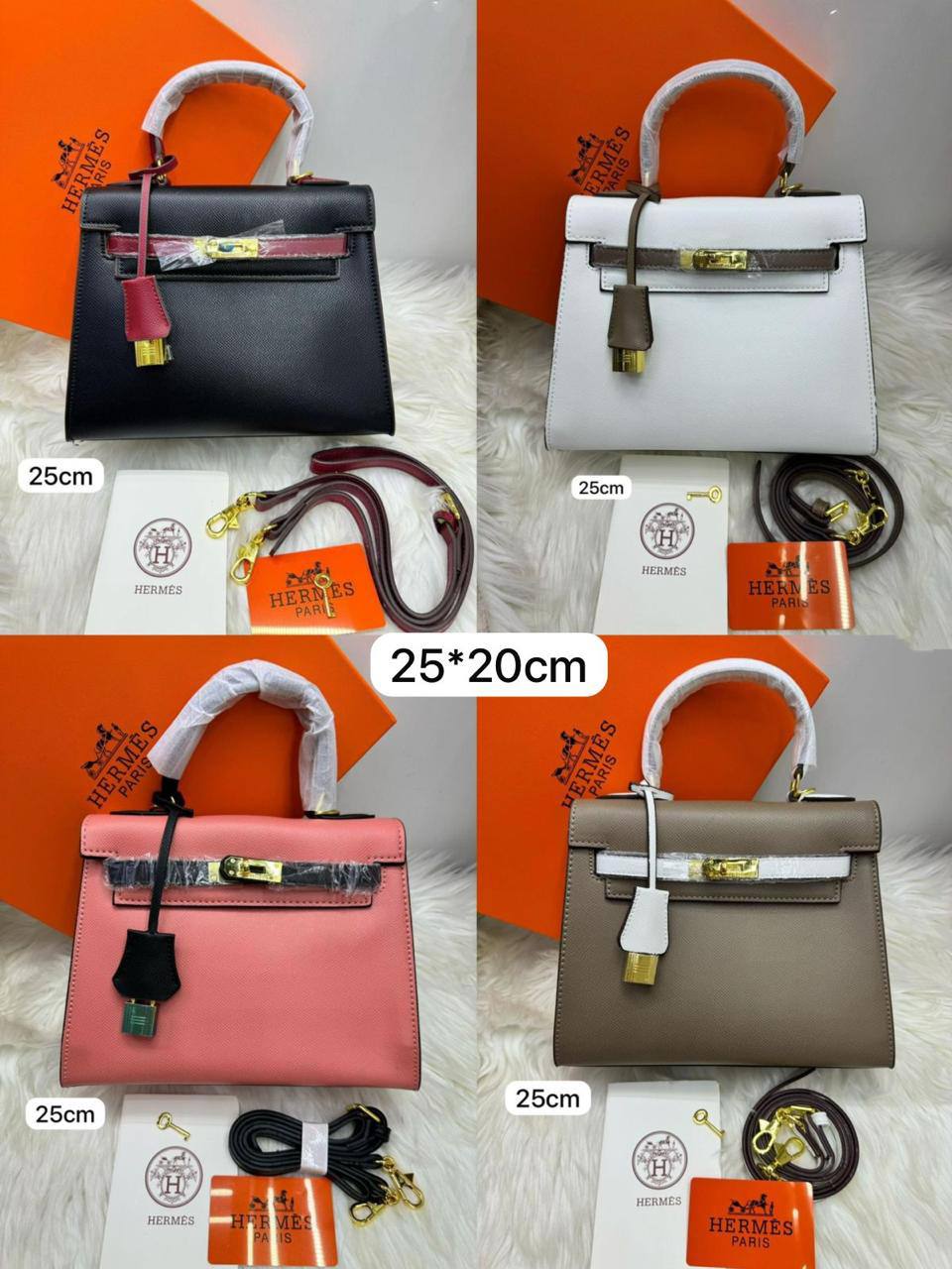 Hermes Kelly
Size : 25 * 20  cm
95 dhs🪙💕
with box 🎁

Zain115
♥️♥️♥️