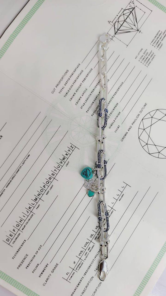 Tiffany Bracelet* 💐
Master quality 

55 dhs❣️
normal box 📦

Zain48
♥️♥️♥️