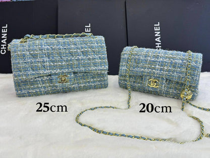 CHANEL MATELASSE ᴅᴏᴜʙʟᴇ ғʟᴀᴘ
    ғᴀʙᴜʟᴏᴜs ɢᴏʟᴅ ʜᴀʀᴅᴡᴀʀᴇ
ᴡɪᴛʜʙᴏx🎁
ϙᴜᴀʟɪᴛʏ:ᴄᴀɴᴠᴀs
sɪᴢᴇ:ᴄʜᴇᴄᴋ!!
      25ᴄᴍ 110 dhs✅
      20ᴄᴍ 100 dhs✅

Zain56
♥️♥️♥️