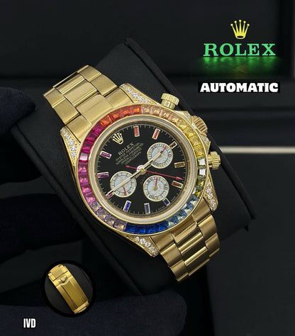 Rolex Rainbow
*Automatic*
*Good Quality*
350 dhs✅

Zain29
♥️♥️♥️