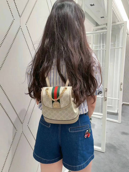 GUCCI BACKPACK 
 GOOD QUALITY 

WITH BOX 
🎁🎁🎁

95 dhs✅

Zain295
♥️♥️♥️