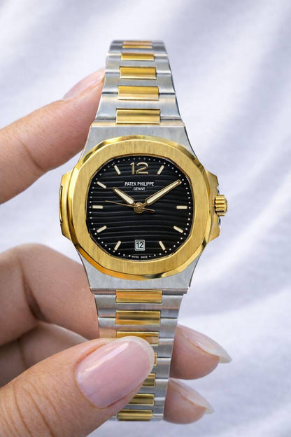 Patek Philippe 
watch for ladies good quality 
260 dhs✅

Zain59
♥️♥️♥️