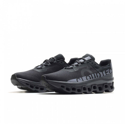 On Cloud monster 1. Full Balck. 
Size 36-45. 
220 dhs✅

Zain242
♥️♥️♥️
