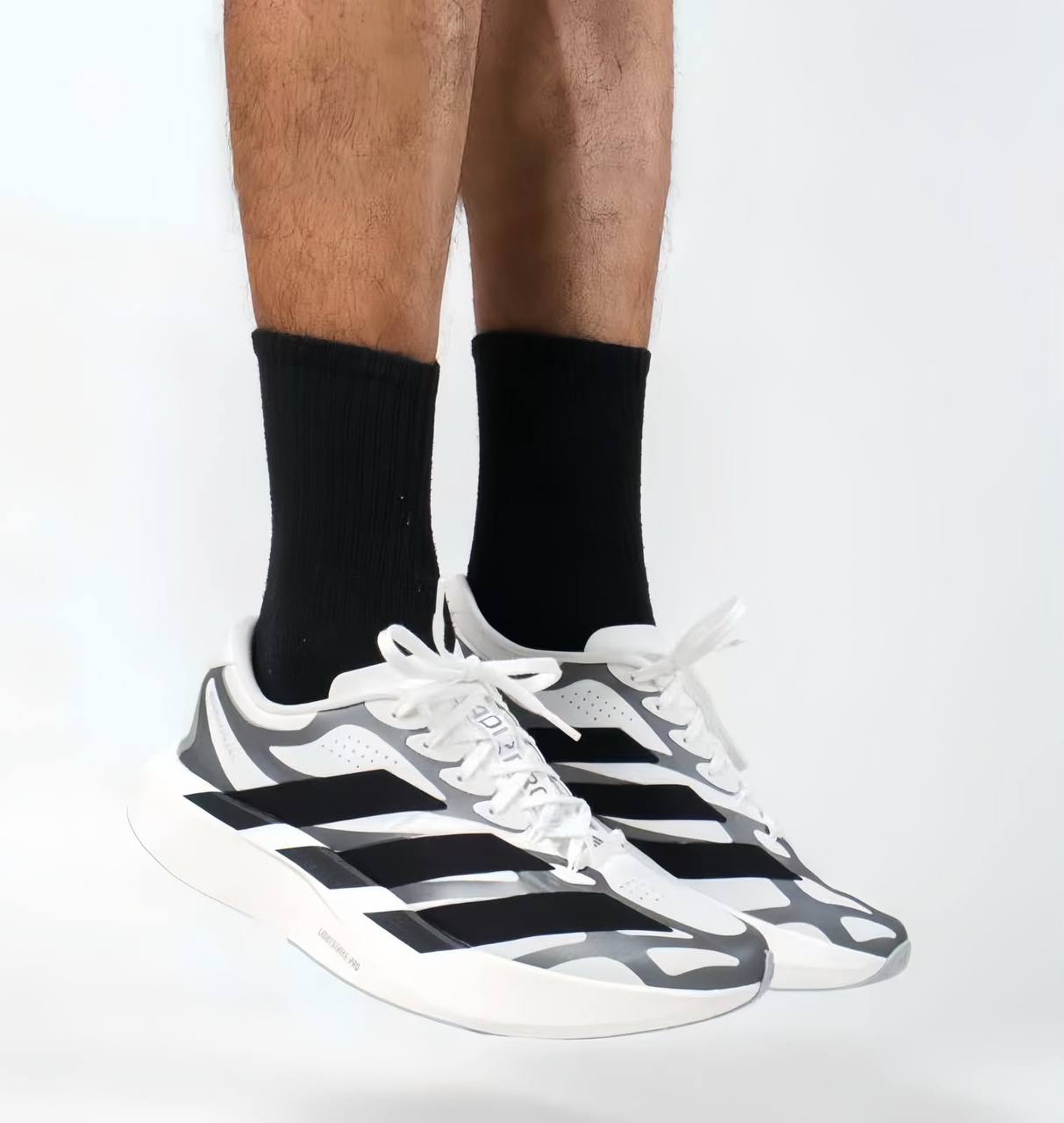 adidas Adizero EVO SL EXO
White Black Silver，
Size 36-45 ，
230 dhs✅

Zain18
♥️♥️♥️