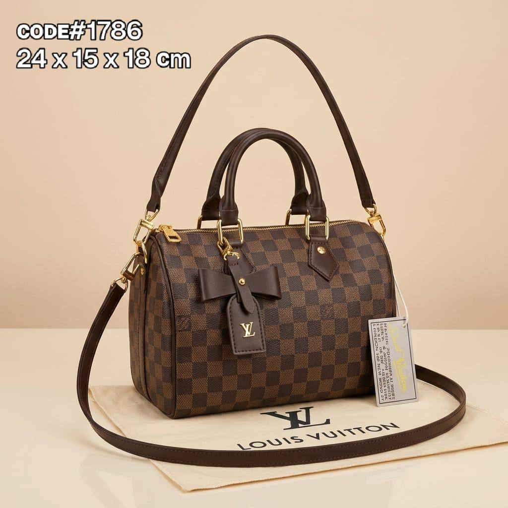 LV
sᴘᴇᴇᴅʏ ᴍᴏɴᴏɢʀᴀᴍ
ᴅɪsᴛɪɴᴄᴛɪᴠᴇ ᴅᴇᴄᴏʀᴀᴛɪᴠᴇ
ʙᴏᴡ ᴄʜᴀʀᴍ ᴀᴛᴛᴀᴄʜᴇᴅ
ᴡɪᴛʜ ʟᴏɴɢ & sʜᴏʀᴛ sᴛʀᴀᴘ
ɢᴏʟᴅ ʜᴀʀᴅᴡᴀʀᴇ
sɪᴢᴇ : 24 cm

75 dhs🇦🇪🇦🇪

Zain31
♥️♥️♥️
