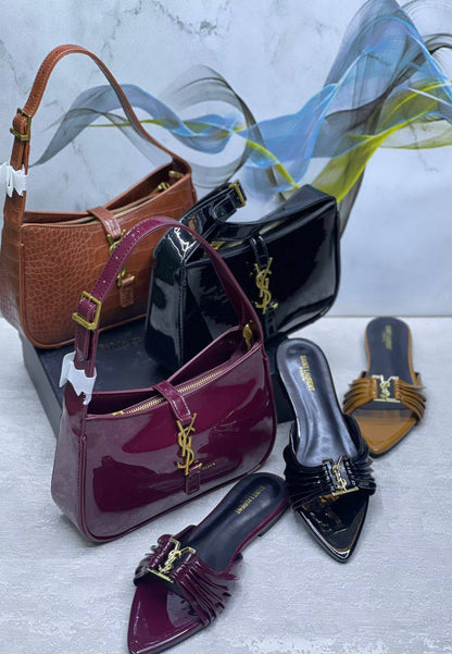 YSL 
Bag&shoes.   Set.  
170 dhs❣️

Zain175
♥️♥️♥️