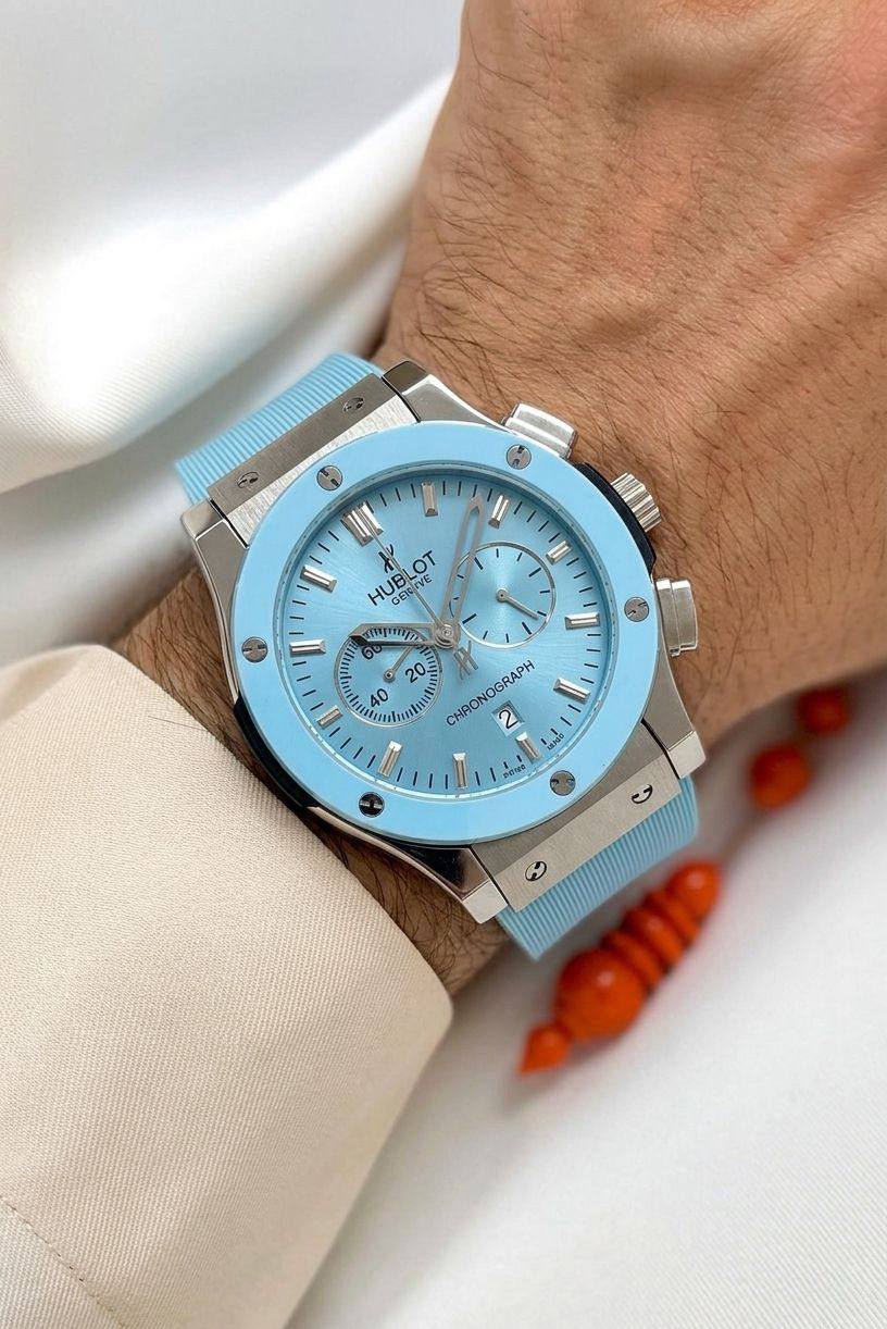 Hublot 
watch for men good quality 
180 dhs✅

Zain59
♥️♥️♥️