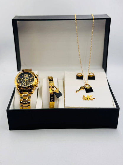 Ladies watch set 

with box 
🎁🎁🎁

90 dhs❣️

Zain08
♥️♥️♥️