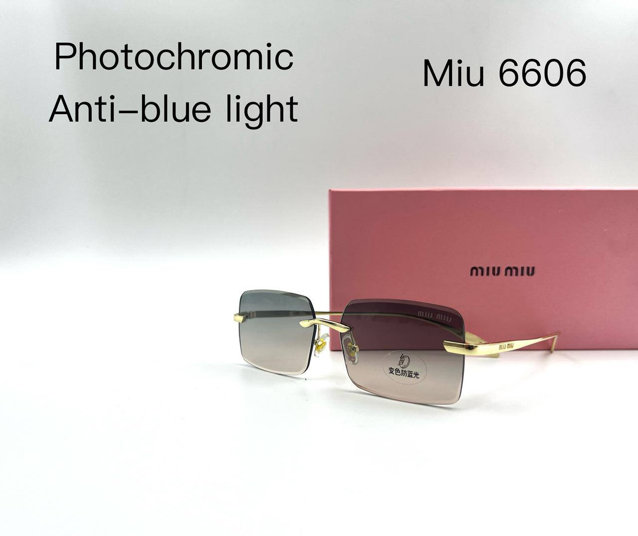 Miu Miu
Sunglasses 🕶️ 
good quality 💯
With master box 🗃️ 
50 dhs✅

Zain273
♥️♥️♥️