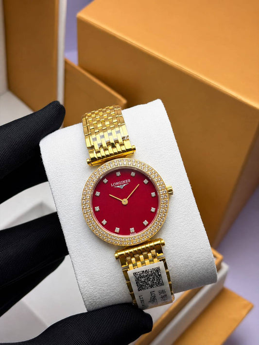Longines watch for ladies good quality 
250 dhs✅

Zain59
♥️♥️♥️