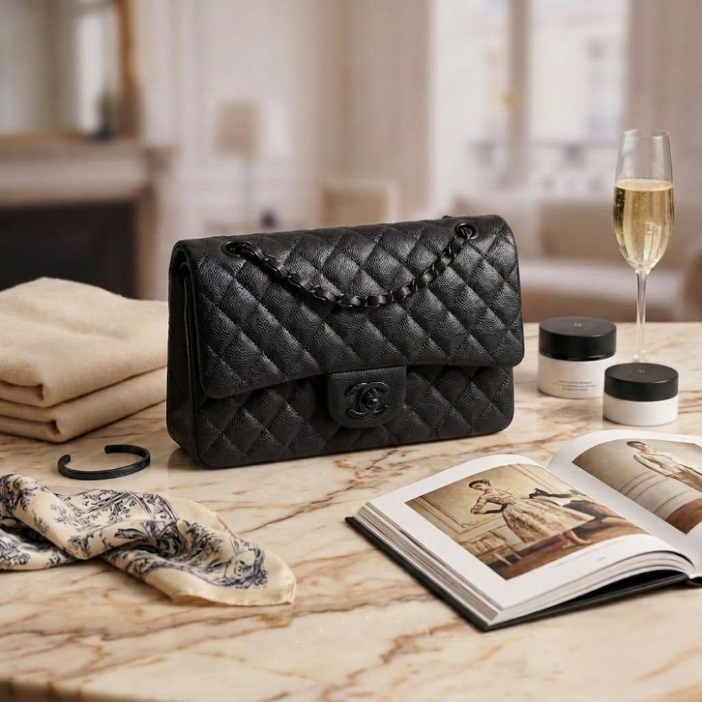 Chanel ᴄʟᴀssɪᴄ
ᴅᴏᴜʙʟᴇ ғʟᴀᴘ 
ᴄᴀᴠɪᴀʀ,ɢʟᴏssʏ
ʟᴇᴀᴛʜᴇʀ ᴍᴀᴛᴇʀɪᴀʟ
sɪᴢᴇ : 25 cm
ᴡɪᴛʜ BOX
🎁🎁

100 dhs✅

Zain31
♥️♥️♥️