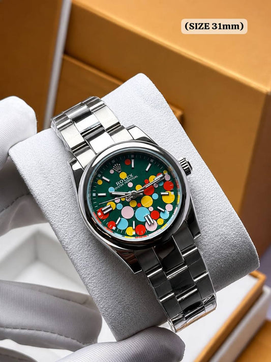 Rolex watch 

for ladies 

good quality (size 31mm) 

160 dhs🇦🇪🇦🇪

Zain59
♥️♥️♥️