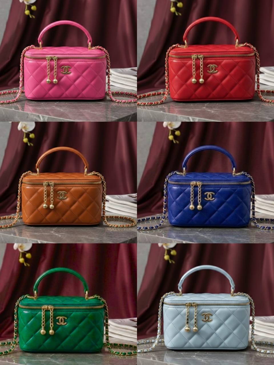 Chanel ᴠᴀɴɪᴛʏ ʙᴀɢ
ᴄʜᴀɪɴ ᴄʀᴏss ʙᴏᴅʏ ʙᴀɢ
ᴡɪᴛʜ ᴄɪʀᴄʟᴇ ᴄʜᴀɪɴ ʟᴏᴄᴋ
ɢᴏʟᴅ ʜᴀʀᴅᴡᴀʀᴇ
ᴄʜᴀɪɴ ʙᴇʟᴛ sᴛʀᴀᴘ 
sɪᴢᴇ: 18 cm
ᴡɪᴛʜ BOX
🎁🎁🎁

70 dhs✅

Zain31
♥️♥️♥️
