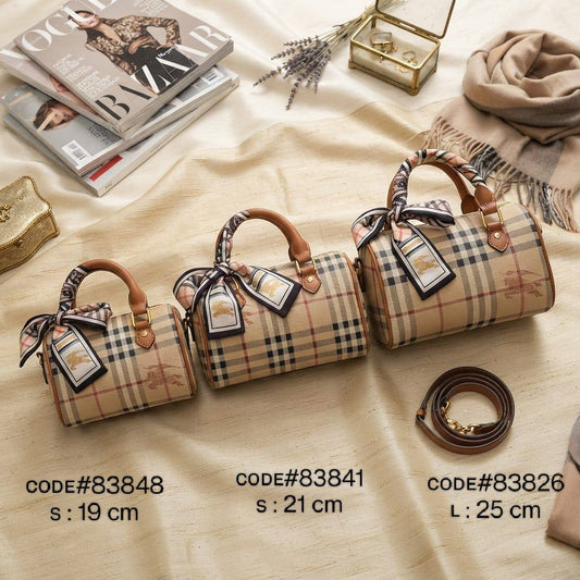Burberry ʙᴏᴡʟɪɴɢ ʙᴀɢ
sᴘᴇᴇᴅʏ ᴛᴏᴘ ʜᴀɴᴅʟᴇ ʙᴀɢ
ᴡɪᴛʜ ᴛᴡɪʟʟʏ /ʀɪʙʙᴏɴ ʟᴀᴄᴇ
ɢᴏʟᴅ ʜᴀʀᴅᴡᴀʀᴇ

  ✦ sɪᴢᴇ SMALL ᴘʀɪᴄᴇ :*70 ᴅʜs* 
  ✦ sɪᴢᴇ MEDIUM ᴘʀɪᴄᴇ : *75 ᴅʜs*
  ✦ sɪᴢᴇ LARGE ᴘʀɪᴄᴇ : *75 ᴅʜs*

Zain31
♥️♥️♥️